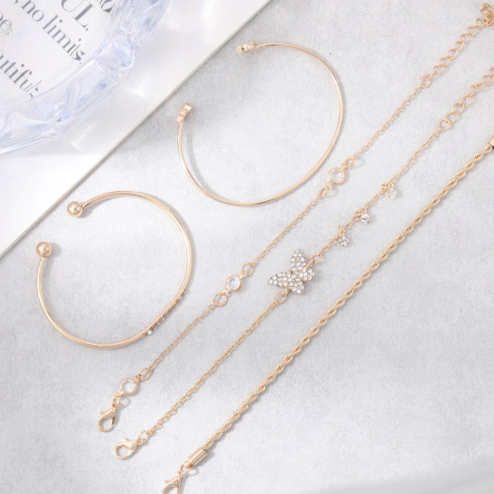 Set jemných náramkov – trendy vrstvené šperky ✨