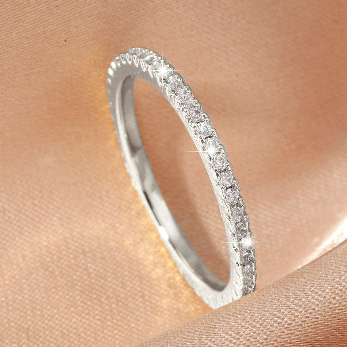 Elegantný set prsteňov (3 ks) – jemný minimalistický štýl 💍