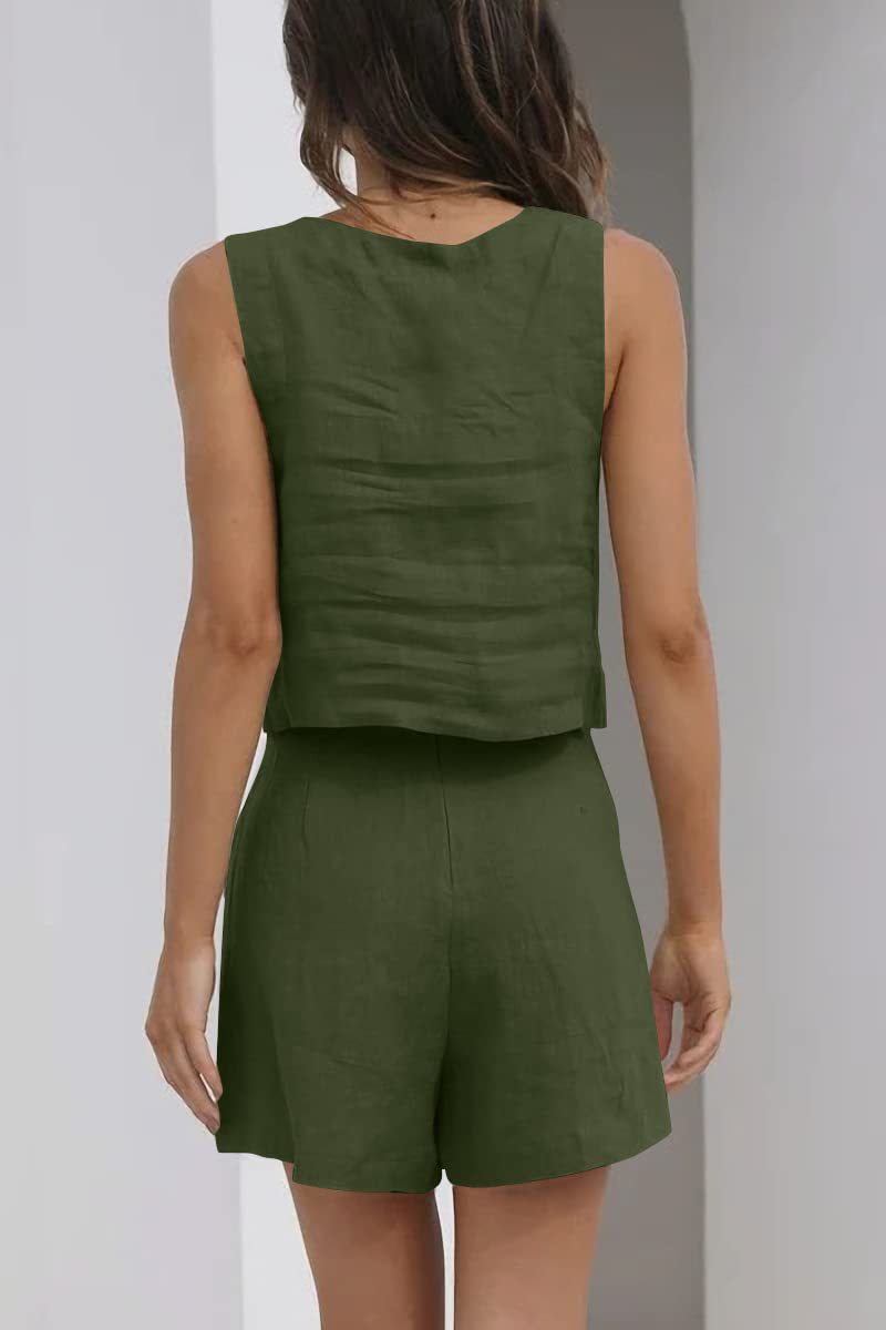 Letný 2-dielny set top + sukňa | Ľahký natural štýl