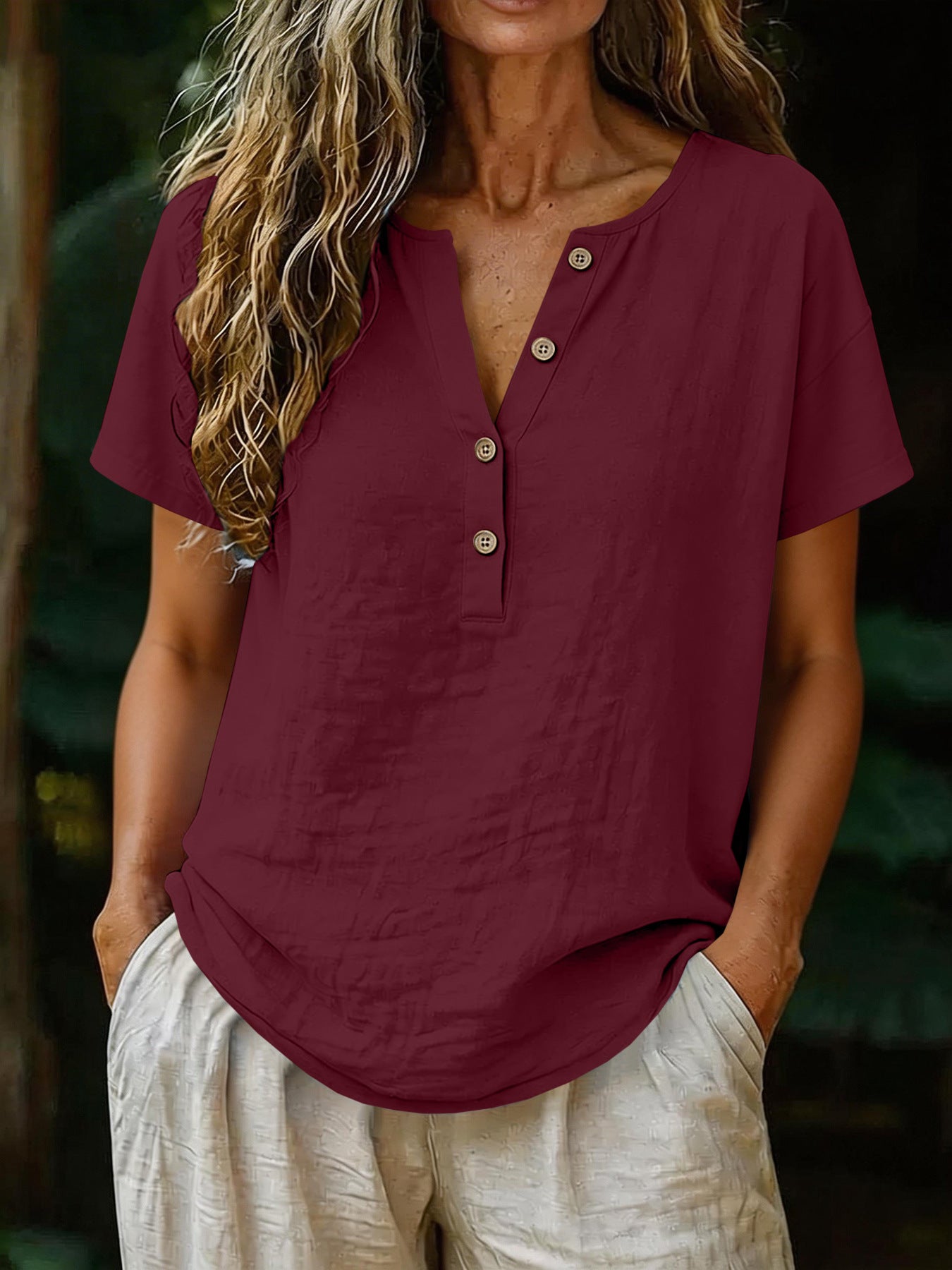 Dámsky voľný top Comfort Fit – štýl bez námahy