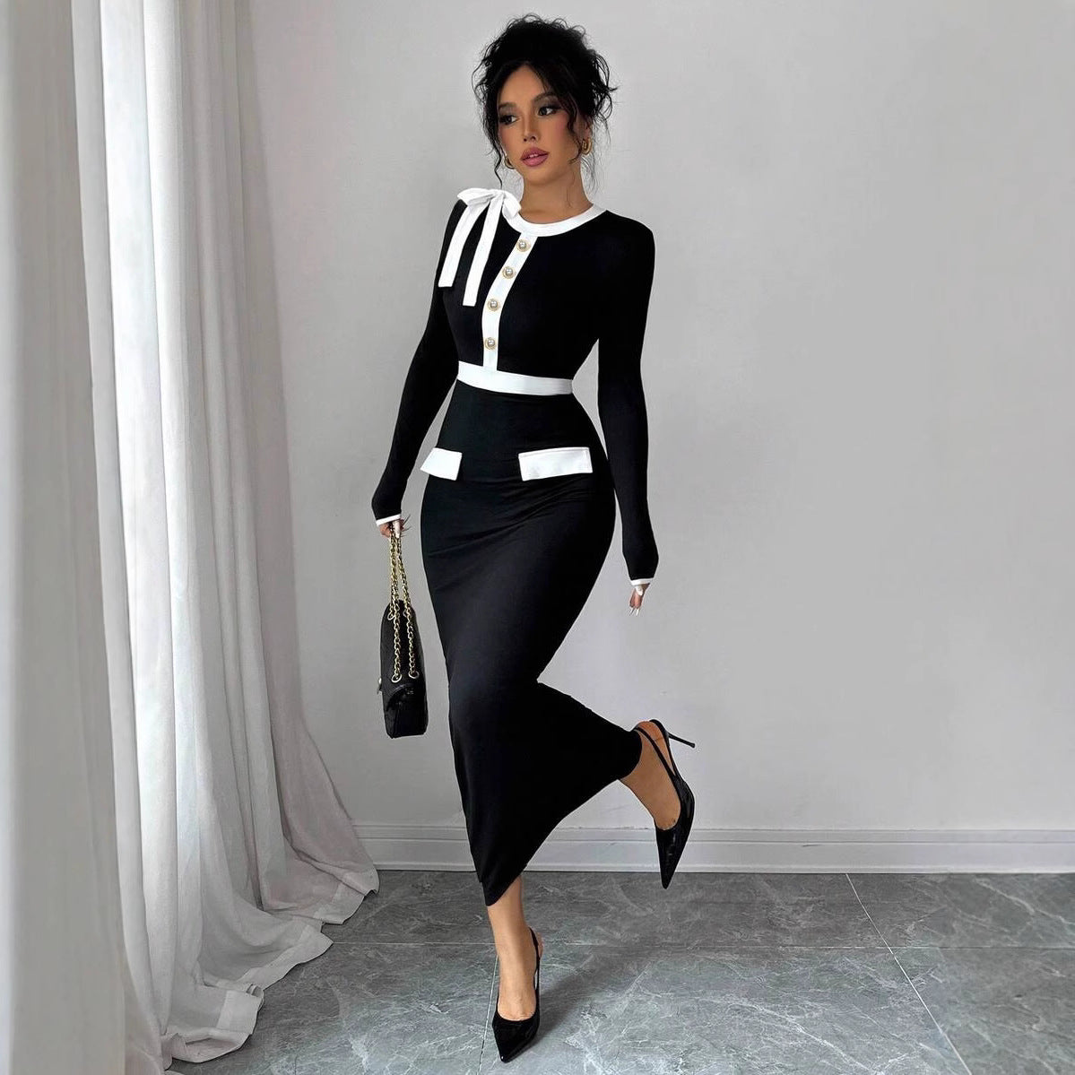 Dámske elegantné šaty – sebavedomý a štýlový look 🖤
