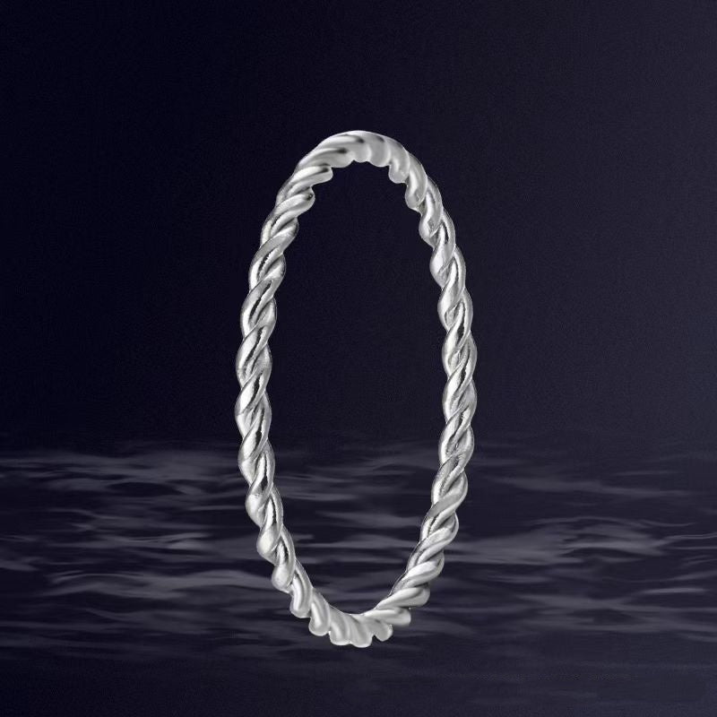 Elegantný set prsteňov (3 ks) – jemný minimalistický štýl 💍