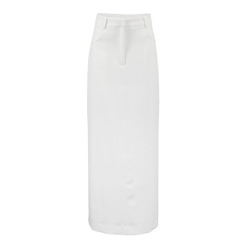 Elegantná dlhá sukňa | Minimalistický straight fit