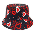 Bucket klobúk so srdiečkami – cute letný outfit ❤️