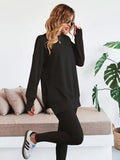 Dámsky pohodlný set – mikina + legíny (2-dielny outfit) 🤍