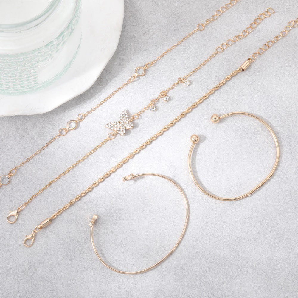 Set jemných náramkov – trendy vrstvené šperky ✨